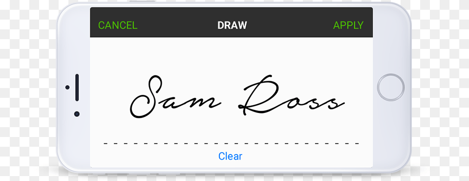 Sign Signature Draw App Screen, Handwriting, Text, White Board Png Image