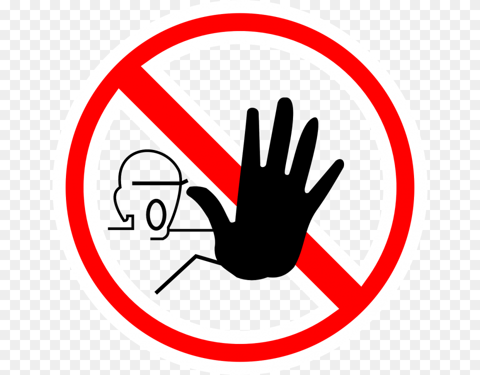 Sign Stop Halt Warning Hand Forbidden Symbol Halt Sign, Road Sign Free Transparent Png
