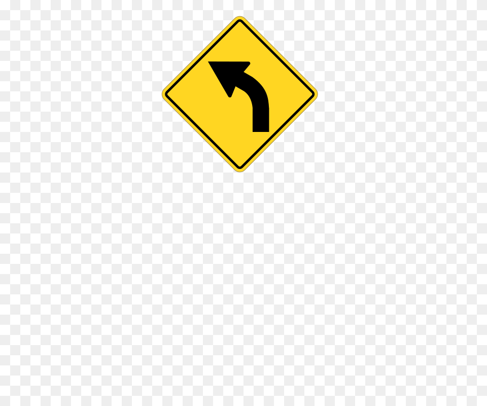 Sign Turn Left, Symbol, Road Sign Free Png