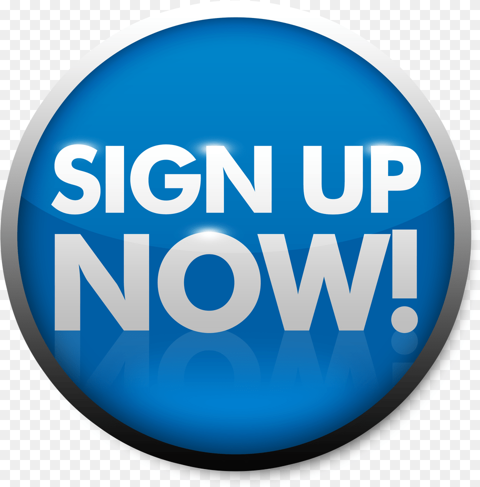 Sign Up Now Button, Logo, Badge, Symbol, Disk Free Png Download