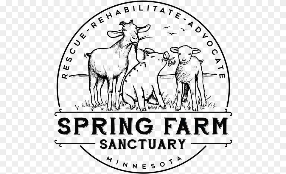 Sign Up Now To Stay Up To Date With Spring Farm Sanctuary, Logo Free Transparent Png