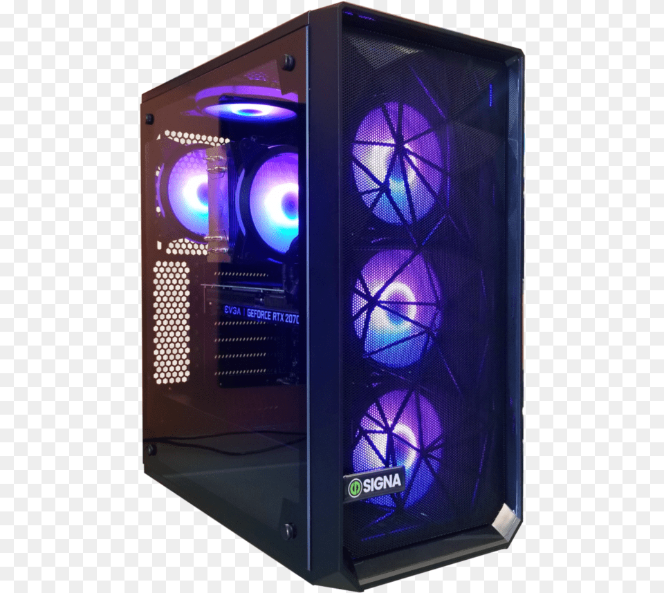 Signa Ultimate Gaming Pc X Intel Core I9 12 Core 24 Computer Case, Computer Hardware, Electronics, Hardware, Light Png