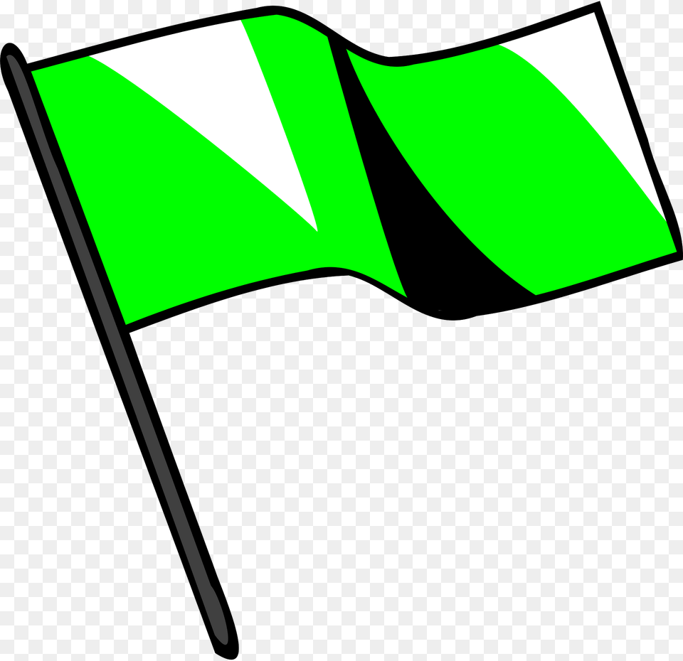 Signal Clipart, Flag, Green Png Image