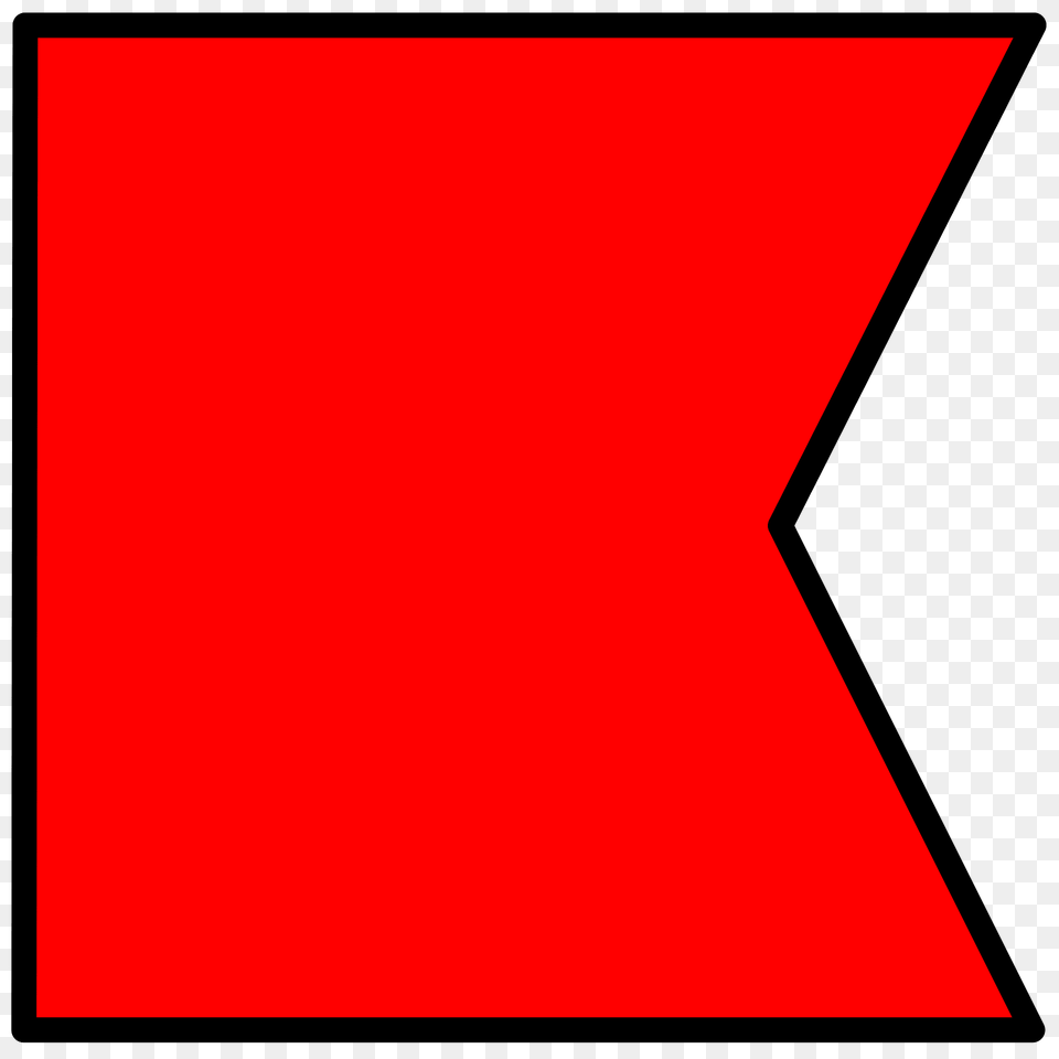 Signal Flag Bravo Clipart, Symbol Png Image