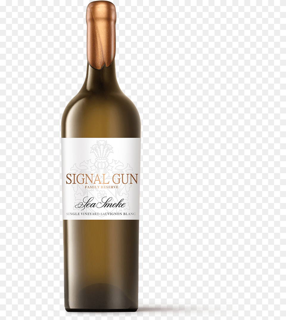 Signal Gun Sea Smoke Sauvignon Blanc Glass Bottle, Alcohol, Beverage, Liquor, Wine Free Png