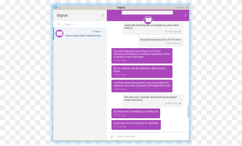 Signal Messenger Linux, File, Page, Text Free Transparent Png
