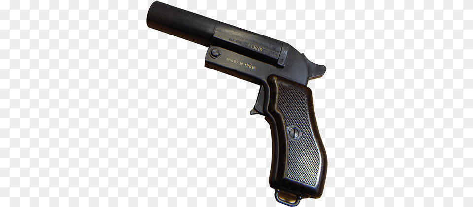 Signal Pistol Calibre 4 Flare Gun, Firearm, Handgun, Weapon Png Image