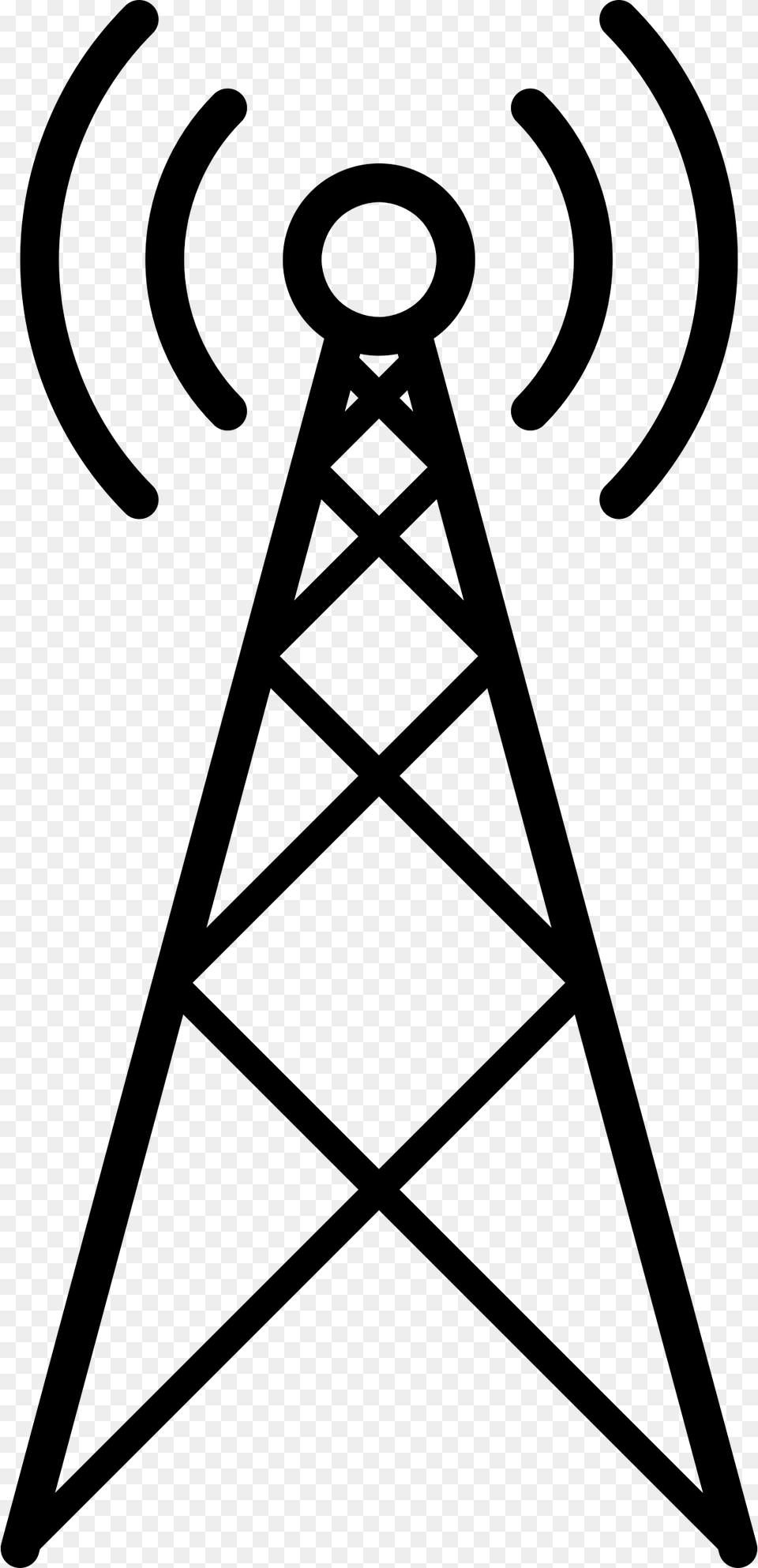 Signal Tower Vector Clipart Image Power Tower Icon, Tripod, Triangle Png
