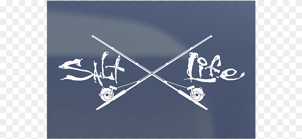 Signature Amp Trolling Decal Salt Life Skull And Poles, Blade, Dagger, Knife, Weapon Free Transparent Png