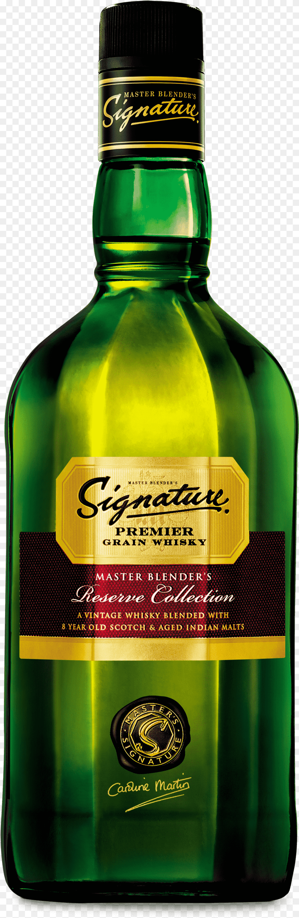 Signature Bottle Signature Premier Grain Whisky, Alcohol, Beverage, Liquor, Cosmetics Png