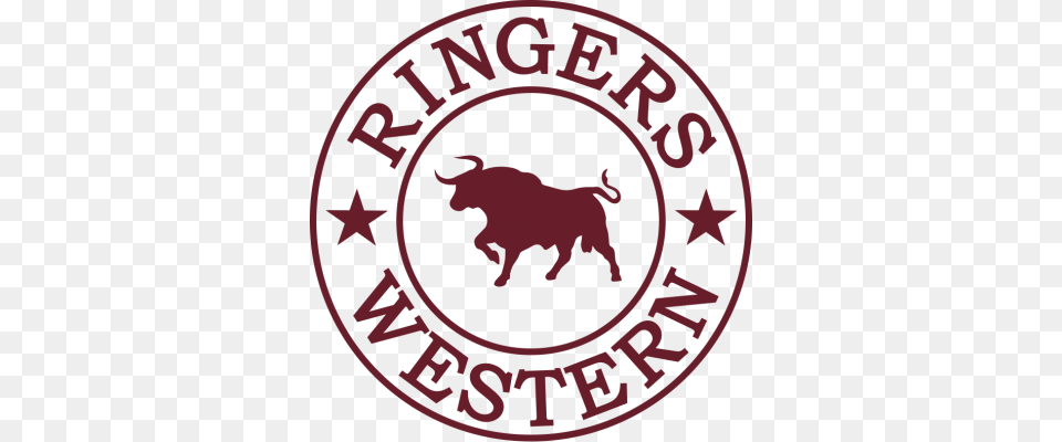 Signature Bull Logo Burgundy Ringers Western Logo, Animal, Mammal, Face, Head Free Transparent Png