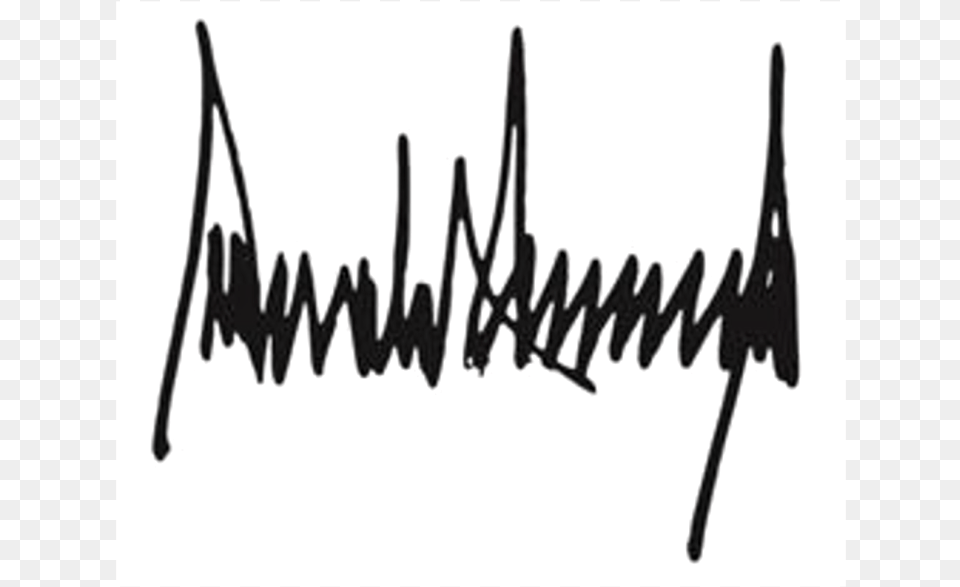 Signature Donald Trump, Handwriting, Text Png Image