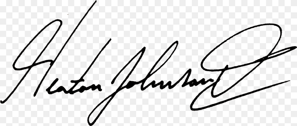 Signature Johnson, Handwriting, Text Free Transparent Png