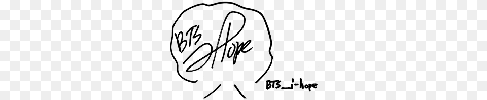 Signature Of Bts J Hope, Silhouette, Firearm, Gun, Rifle Png