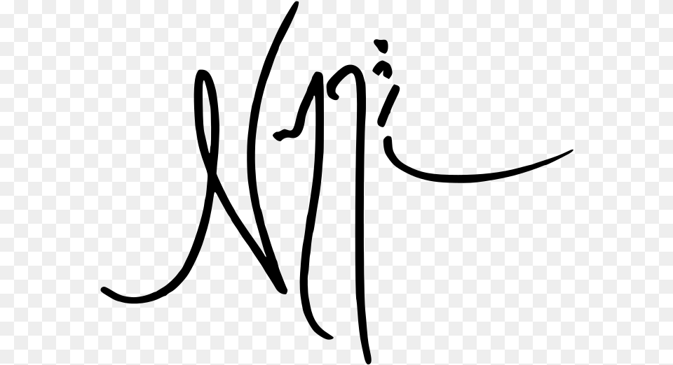 Signature Of Singer Normani Normani Kordei Signature, Gray Free Png Download