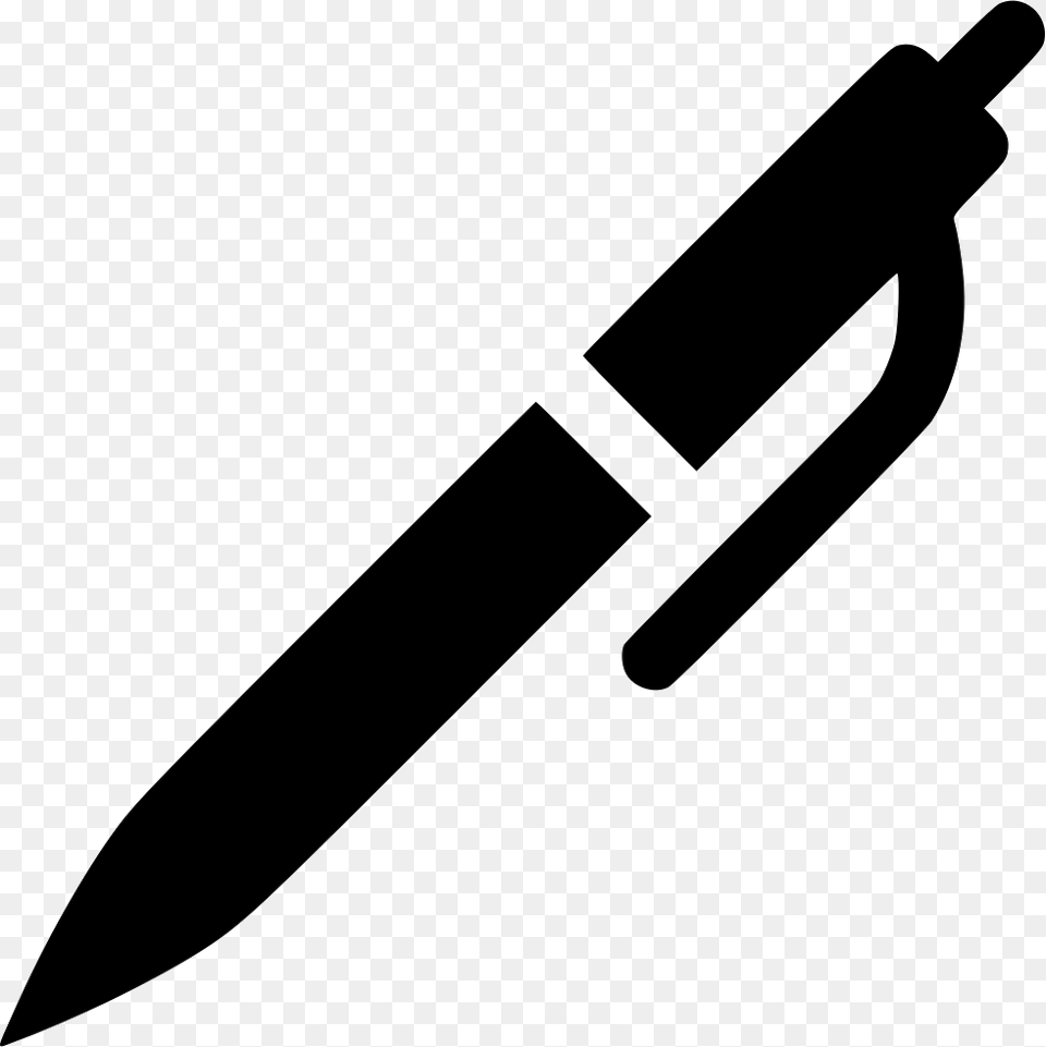 Signature Throwing Knife, Pen, Blade, Dagger, Weapon Free Png