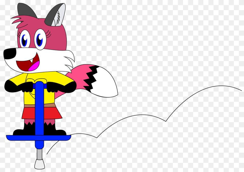 Signe On A Pogo Stick, Baby, Person, Cartoon Free Transparent Png