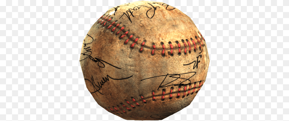 Signed Baseball Fallout Wiki Fandom Fallout 4 Signed Baseball, Sport, Sphere, Baseball Glove, Clothing Free Png Download
