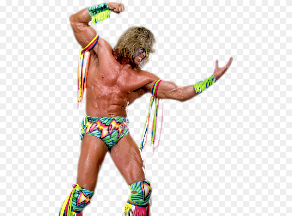 Signed Black And White Of Warrior In This Attire And Ultimate Warrior Fan Art, Body Part, Finger, Hand, Person Free Png