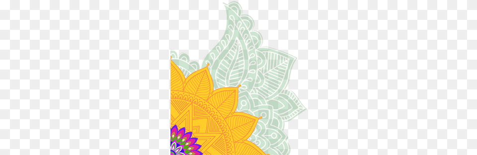 Significance Of Navratri Sunflower, Art, Embroidery, Floral Design, Graphics Free Png