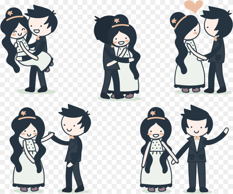 Significant Other Couple Cute Couple Vector, Book, Comics, Publication, Baby Free Transparent Png