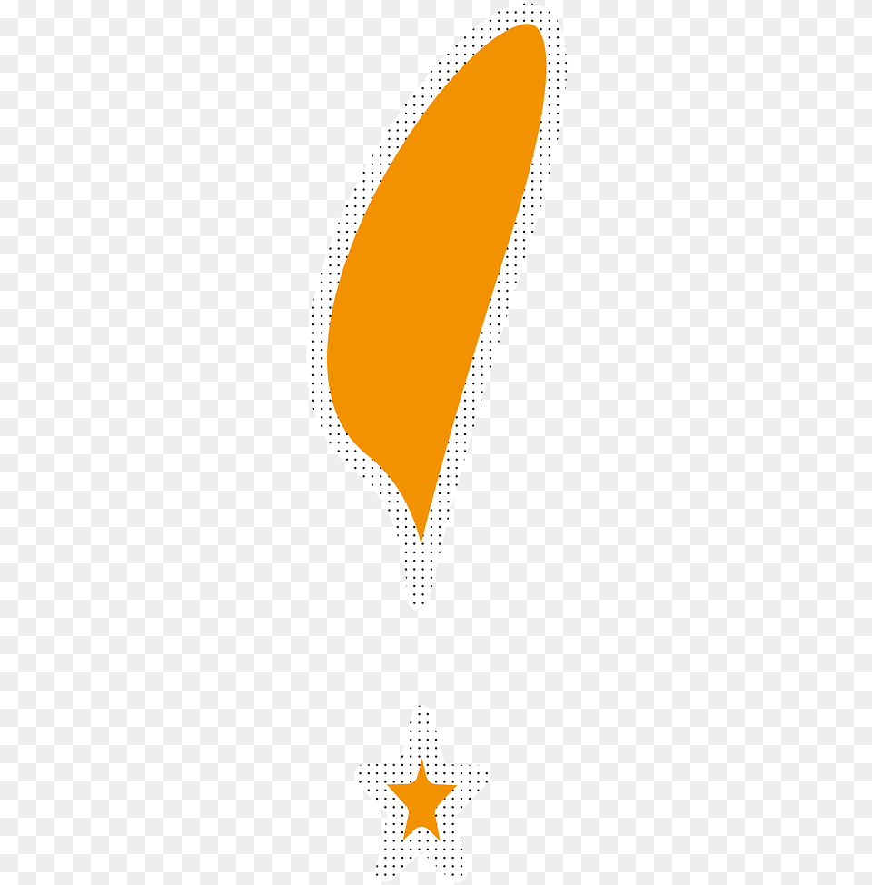 Signo De Exclamacion Naranja, Balloon Png Image