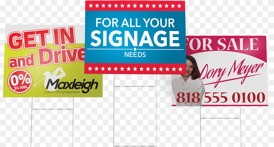 Signs, Advertisement, Adult, Person, Woman Png Image