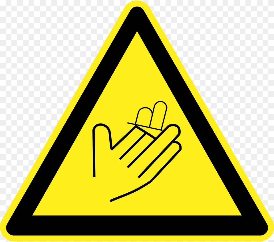 Signs Hazard Warning Clipart, Sign, Symbol, Road Sign, Triangle Png Image