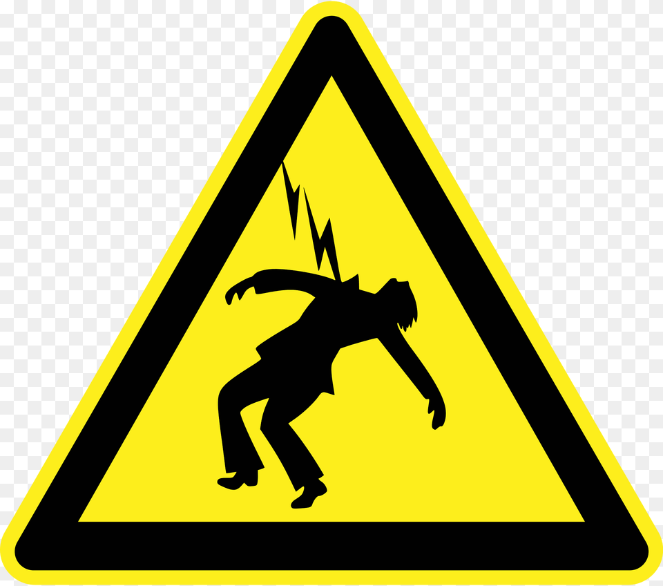 Signs Hazard Warning Clipart, Sign, Symbol, Person, Road Sign Png
