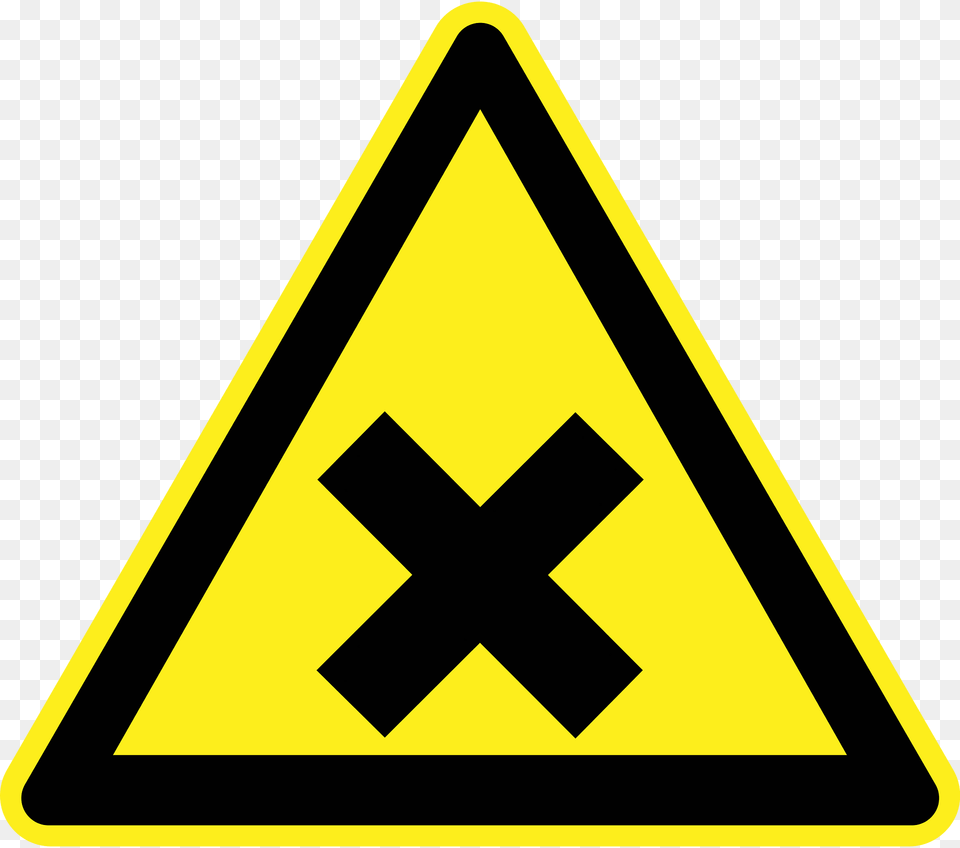 Signs Hazard Warning Clipart, Sign, Symbol, Road Sign Png Image