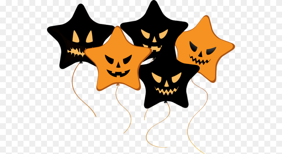 Signs Masks And More Halloween Balloons Clip Art, Festival, Person, Face, Head Png