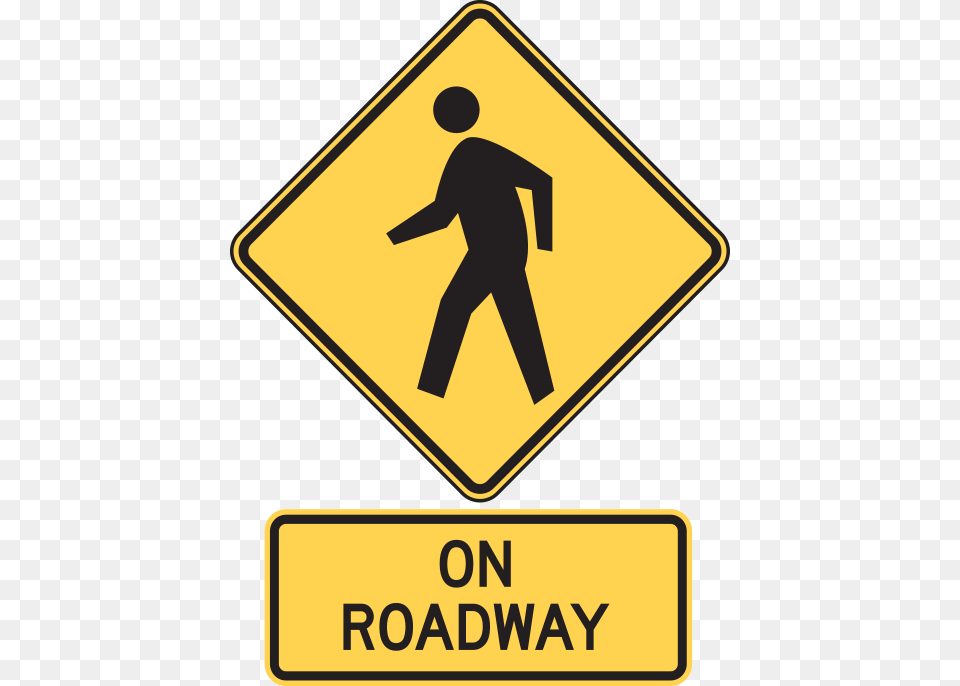 Signs Pedestrian Sign Logo, Symbol, Road Sign, Blackboard Free Transparent Png