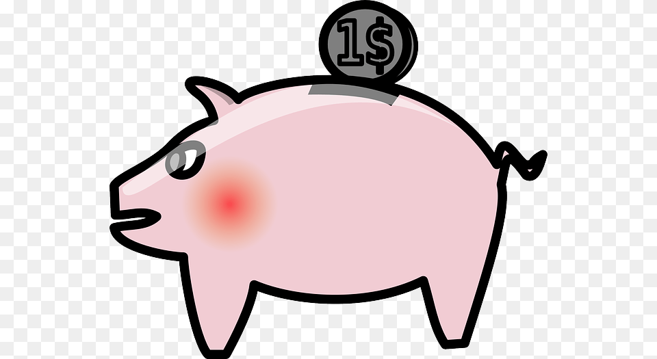 Signs Symbols Money Save Bank Piggy Store Saving Save Money Clip Art, Piggy Bank, Appliance, Blow Dryer, Device Png Image