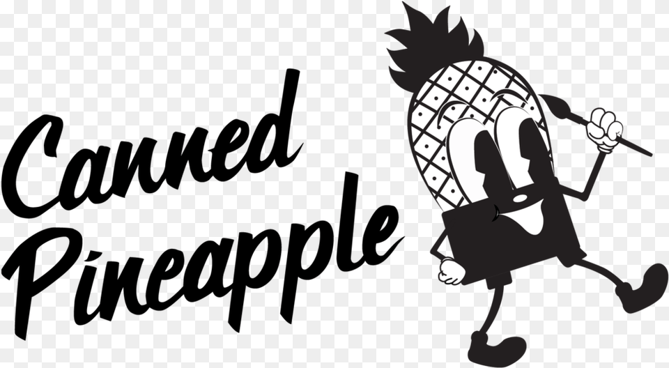 Signs U0026 Storefronts U2014 Canned Pineapple Illustration, Stencil, Baby, Person Png