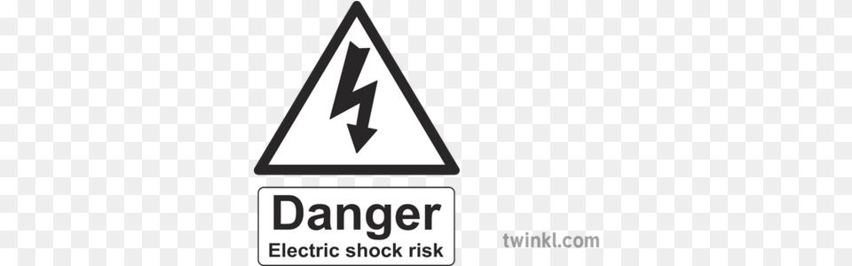 Signs Warnings Electricity Ks1 Black Sign, Triangle, Symbol, Scoreboard Png