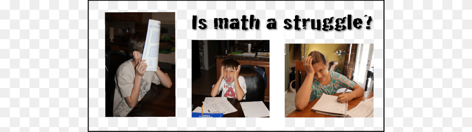 Signs Your Child Is Struggling In Math Main People Struggling With Math, Art, Collage, Male, Person Free Transparent Png