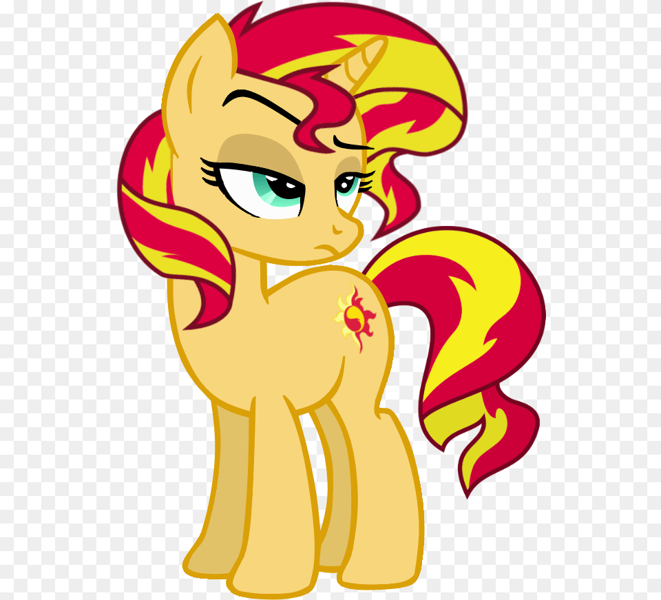 Sikander Pony Safe Simple Background Solo Sunset Sunset Shimmer Mlp Vector, Baby, Person, Face, Head Free Transparent Png