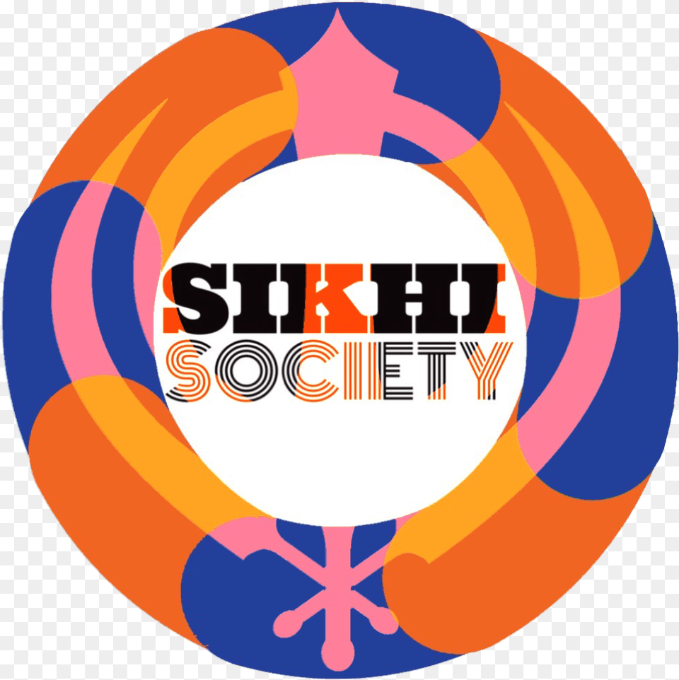 Sikhisociety Logo Circle, Balloon, Badge, Symbol, Water Free Png