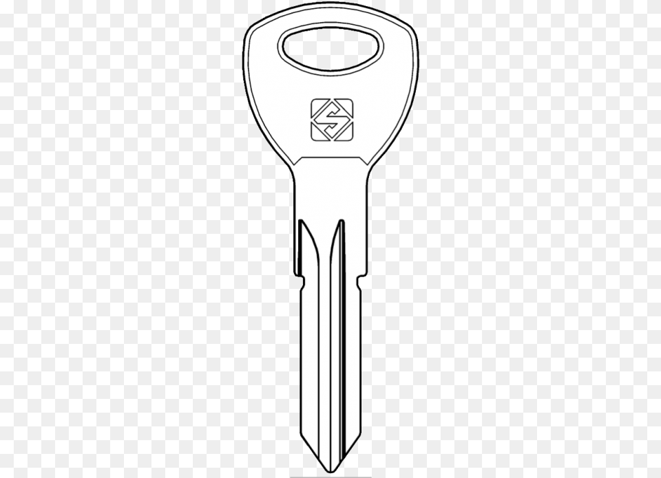 Silca Ab105r Key Blank To Suit Abus Bike Locks, Smoke Pipe Png