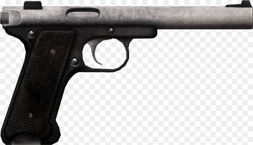 Silenced Pistol Browning Buck Mark Standard Urx, Firearm, Gun, Handgun, Weapon Free Png