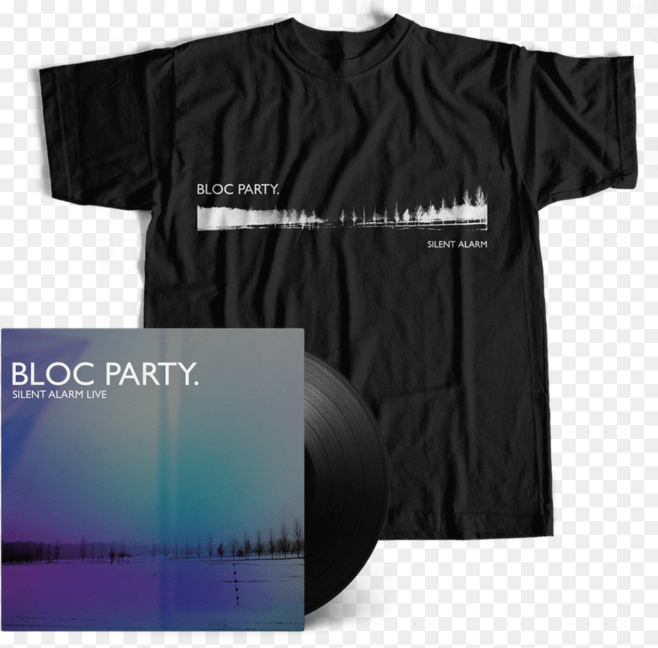 Silent Alarm Lptee Bundle Bloc Party Silent Alarm T Shirt, Clothing, T-shirt Free Png