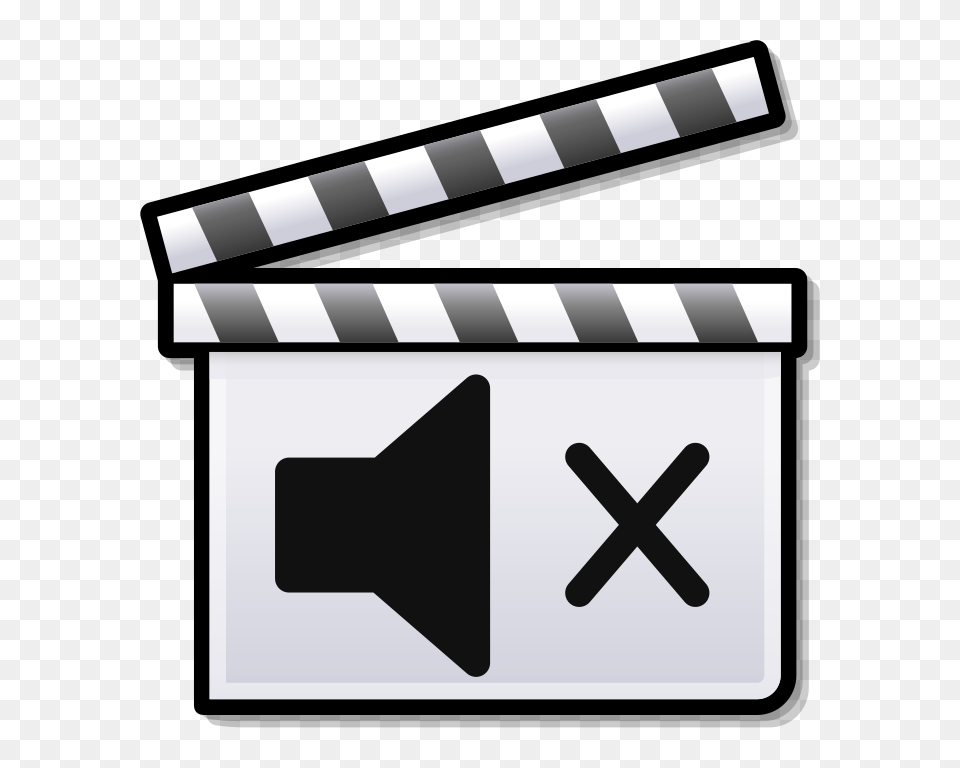 Silent Film Clapperboard Icon Free Png Download