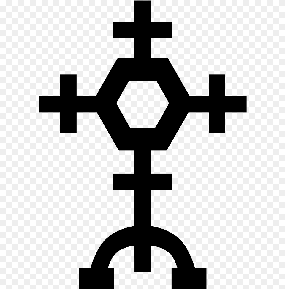 Silent Hill Church Symbol, Gray Free Transparent Png