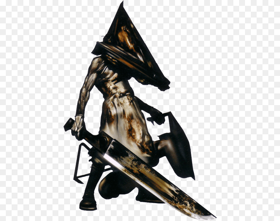 Silent Hill Downpour Is Good But Its Not A Game Pyramid Head, Bronze, Sword, Weapon, Blade Free Png