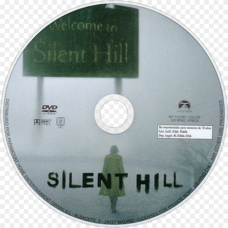 Silent Hill Dvd Disc Image All Silent Hill Cd Logo, Disk, Adult, Female, Person Free Transparent Png