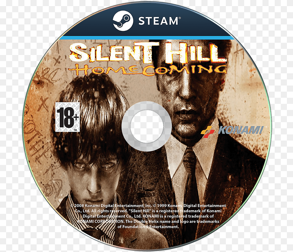 Silent Hill Homecoming Details Launchbox Games Database Silent Hill Homecoming Cover, Disk, Dvd, Adult, Male Free Png Download