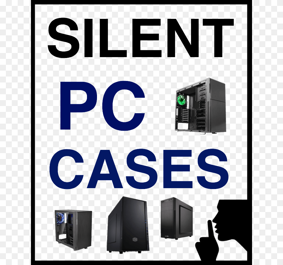 Silent Pc Cases Border Gadget, Computer, Electronics, Hardware, Computer Hardware Free Png