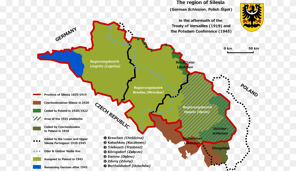 Silesia 1825 1950 Silesia Germany, Chart, Plot, Map, Atlas Free Png Download