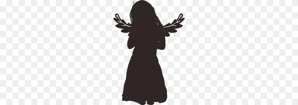Silhouette Angel, Person Png