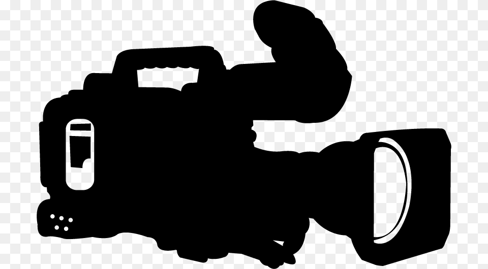 Silhouette, Camera, Electronics, Video Camera, Animal Free Png Download
